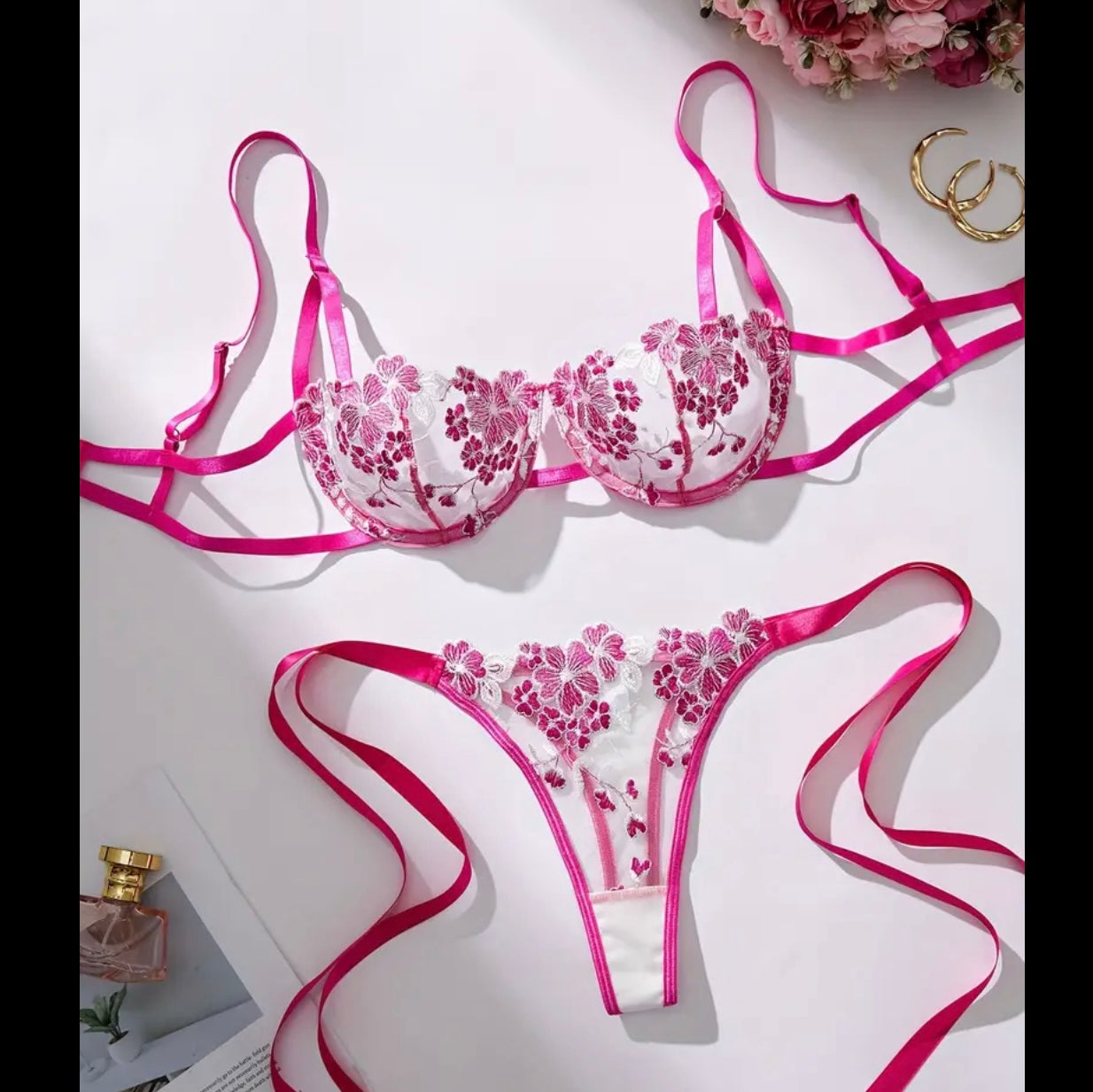 Lingerie set sexy 2 piece bra & panty