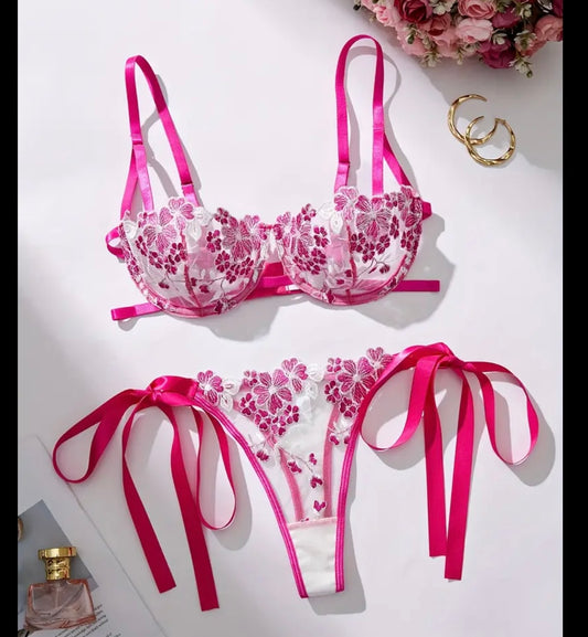 Lingerie set sexy 2 piece bra & panty